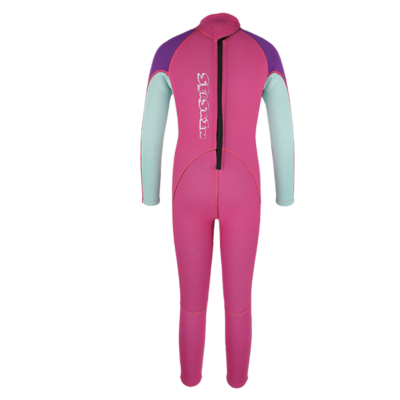 Seaskin Girls Diz Padleri Tek Parça Dalış Wetsuits