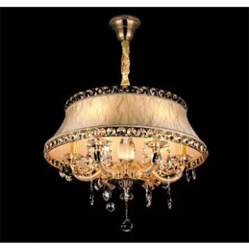 Antique Chandelier Lamp E14*6Lights with best K9 Crystal