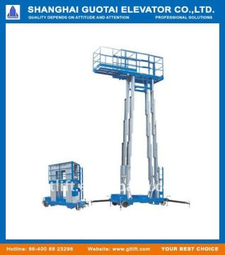 Mast aerial work platform