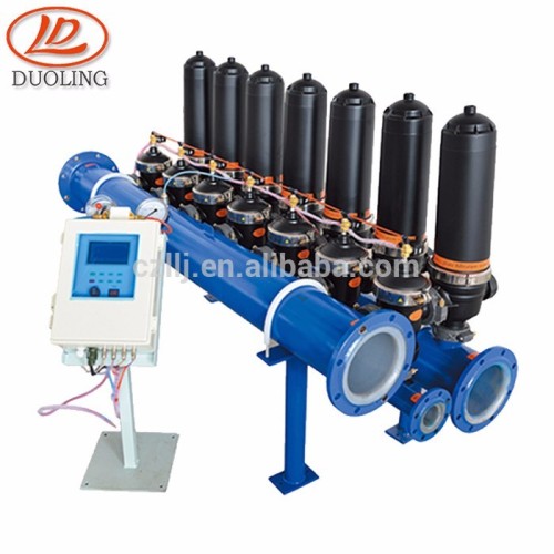 Auto backwash Plastic Disc Filter System Irrigation Water Filter