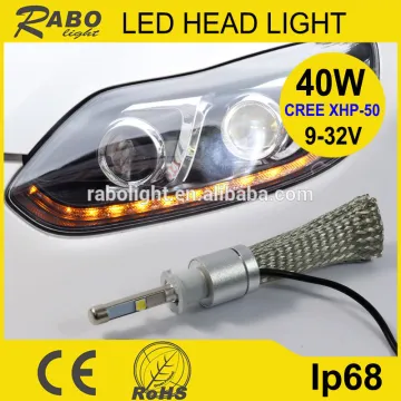 excellent radiating led headlight h3 R3 car led headlight bulb automatic headlight conversion kit