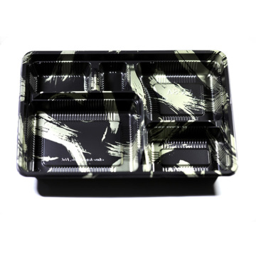 Alimentos Grad PP Materiais PSP Sushi Tray