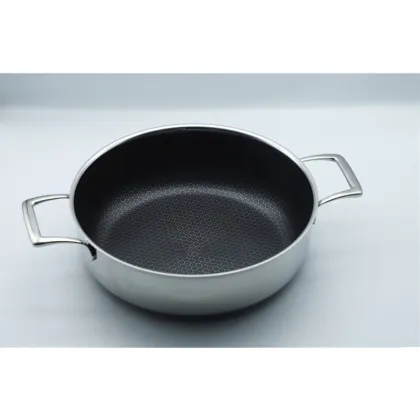 Nonstick No oil Cooking Pot for Open Kitchen