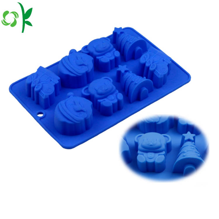 FDA Christmas Silicone Soap Mold for Sale