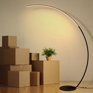 Modern Minimalist Living Room Bedroom Sofa Bedside Creative Marble Floor Lamp