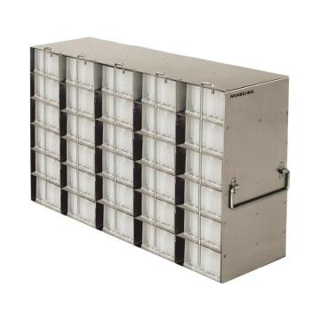 Upright Medical Refrigerator Freezer Rack for 2 Inch Cryoboxes