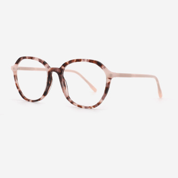 Round Full Rim Acetate Women`s Optical Frames 23A3061