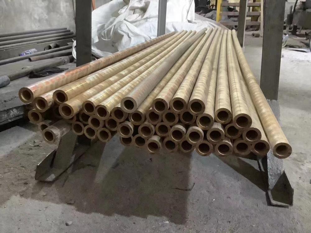 Copper pipe for compressed air systems