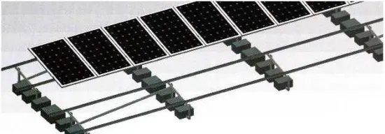 Flat Roof Ballasted And Linked System