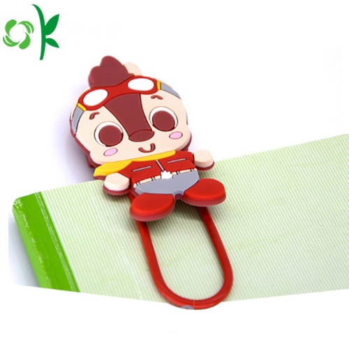 Tùy chỉnh hình dạng động vật Silicone Bookmark