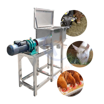 1 Ton to 2 Ton Horizontal Ribbon Blender for Soil Wet and Poultry Feed Mixing