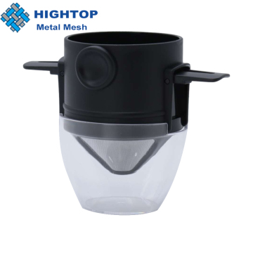 Stainless Steel Portable Foldable Coffee Filter: The Paperless Pour Over Coffee Dripper for Camping