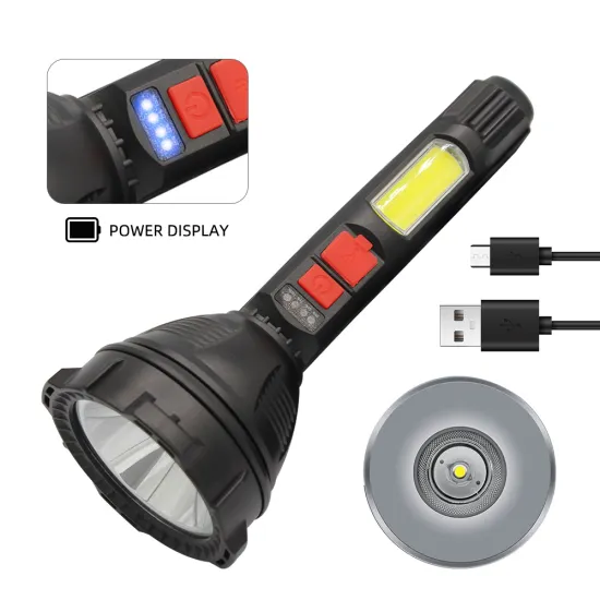 RTS USB Rechargeable Portable Flashlight: A Powerful, Waterproof LED Self-Defense Tool