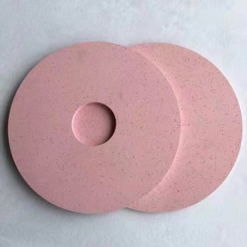 Roda de corundão cromo de cerâmica com grande porosidade