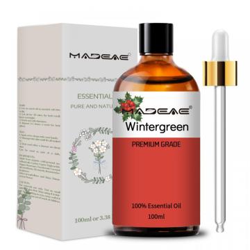 Горячая продажа 100% чистого растительного экстракта эфирное масло Wintergreen
