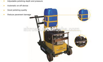 Alloy blade thermoplastic road lines remover