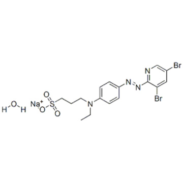 4- (3,5-DIBROMO-2-PYRIDYLAZO) -N-ETHYL-N- (3-SULFOPROPYL) ANILINA, MONOSODIO SALE, MONOIDRATO CAS 100743-65-5