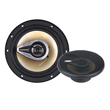Car Speaker with 120W Maximum Power, 6-inch 3-way and with 8oz Magnet