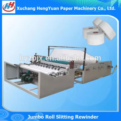 High Speed Jumbo Roll Slitting Machine , Paper Cutter Machines