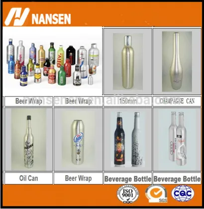 High Grade 2 Oz Aluminium Metal Wine Vodka Bottle Eco-friendly aluminum bottle for chivas whisky 750ml