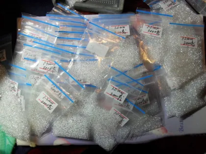 0.05cts Diamond Cut White Topaz Loose Stones For Custom Jewelry