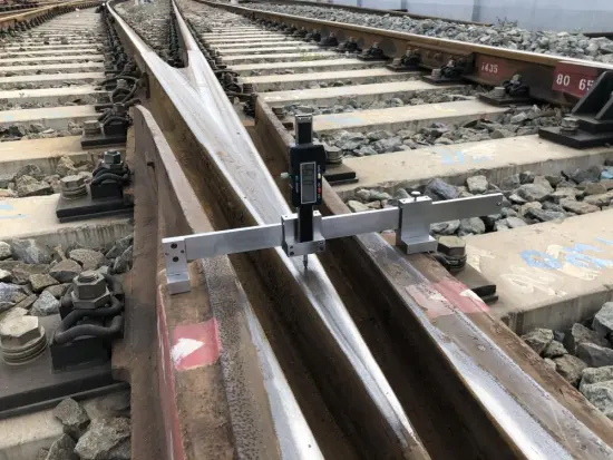Digital Rail Frog Wear Gauge