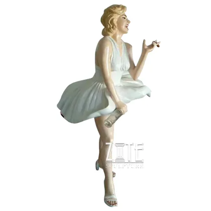 Famous resin sexy figures statue fiberglass marilyn monroe sculpture