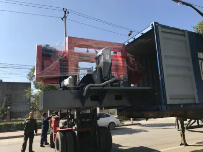 Double column rotaty 0-45 degree metal band saw