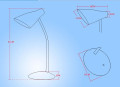 Lampu Meja LED Mentol untuk Bilik Kanak-Kanak