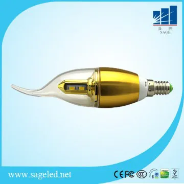 2W New Generation led candle bulb lights