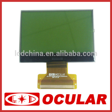 128*64 LCD Display Yellow-Green/positive/transflective