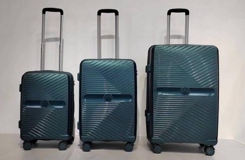 New & Fashion colourful travel trolley luggage bag /sky travel luggage bag/long luggage trolley bags