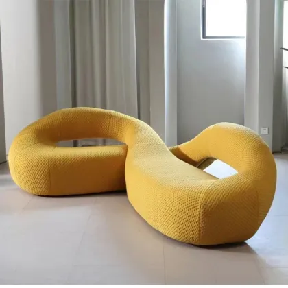 Modern L Shaped Fabric Sofa, U Shaped Sofa, and C Shaped Sofa Furniture