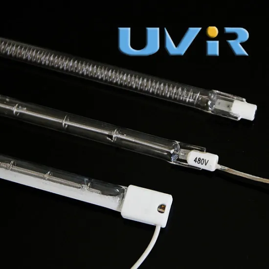 Short wave quartz IR heating lamp for Heater Emitter lamp