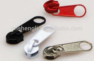 5# colorful nylon non-lock nylon slider