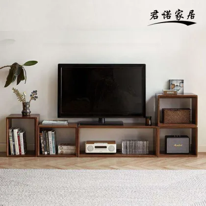Solid Wood Combination TV Cabinet