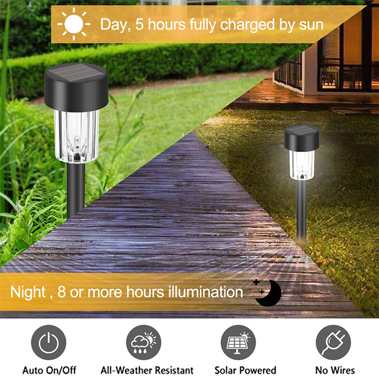 ABS Solar Garden Light