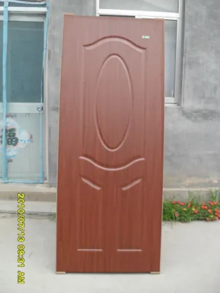 painted veneer moulded wooden door