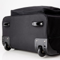 Foldable Black Color Golf Travel Bag with Wheel