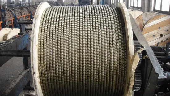 Drawing Wire Rope 6X25fi with Steel Core