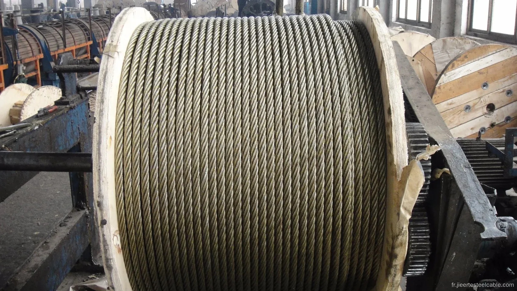 ROPE DE TIRE 6X25FI avec noyau en acier