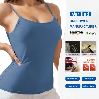 Custom Logo Private Label Soft Polyamide Camisoles for Women