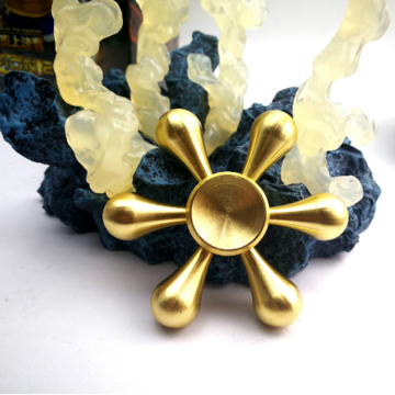 Colorful Brass And Metal Material Hand Spinner And Fidget Spinner With 608 Brearing In Stock