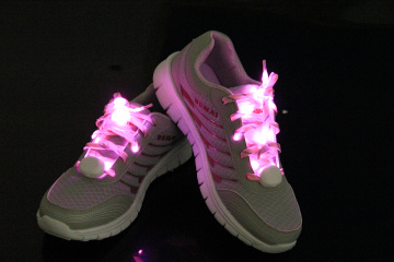 2014 New Model LED Nylon Flashing Shoelaces