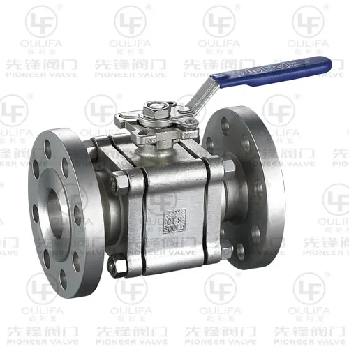 3PC Flange End Ball Valve (2000psi/ 300lb)