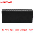 20 Port Type-C Charger 4pd+16qc