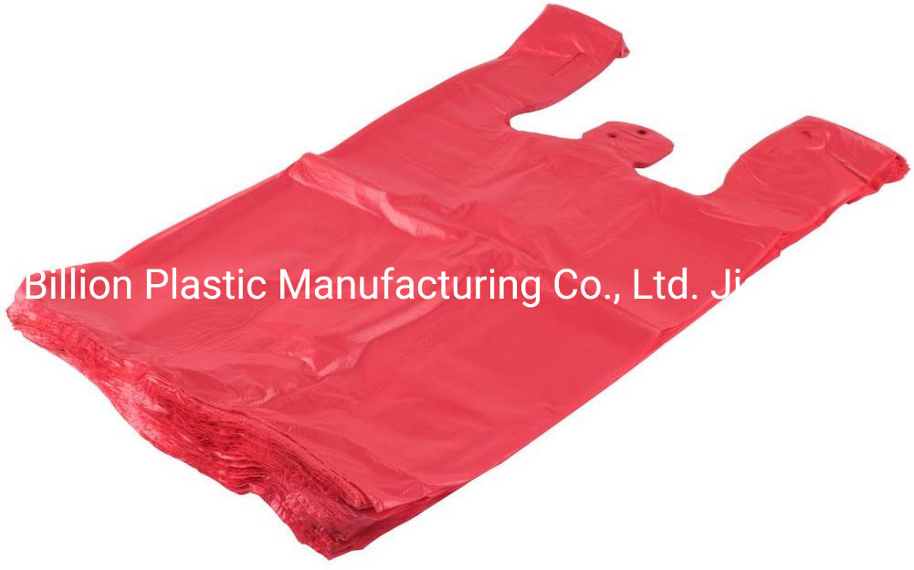 Wholesale low price plastic colour shopping bags