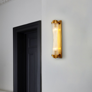 Hot Sale Luxury Modern Simple LED Hotel Bedside Wall Lamp