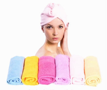 microfiber hair turban