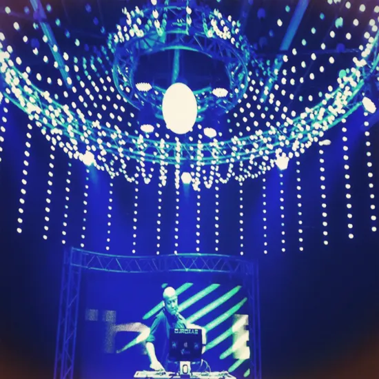 LED RGB 3d pixel ball night light